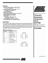 DataSheet AT93C86A Automotive pdf